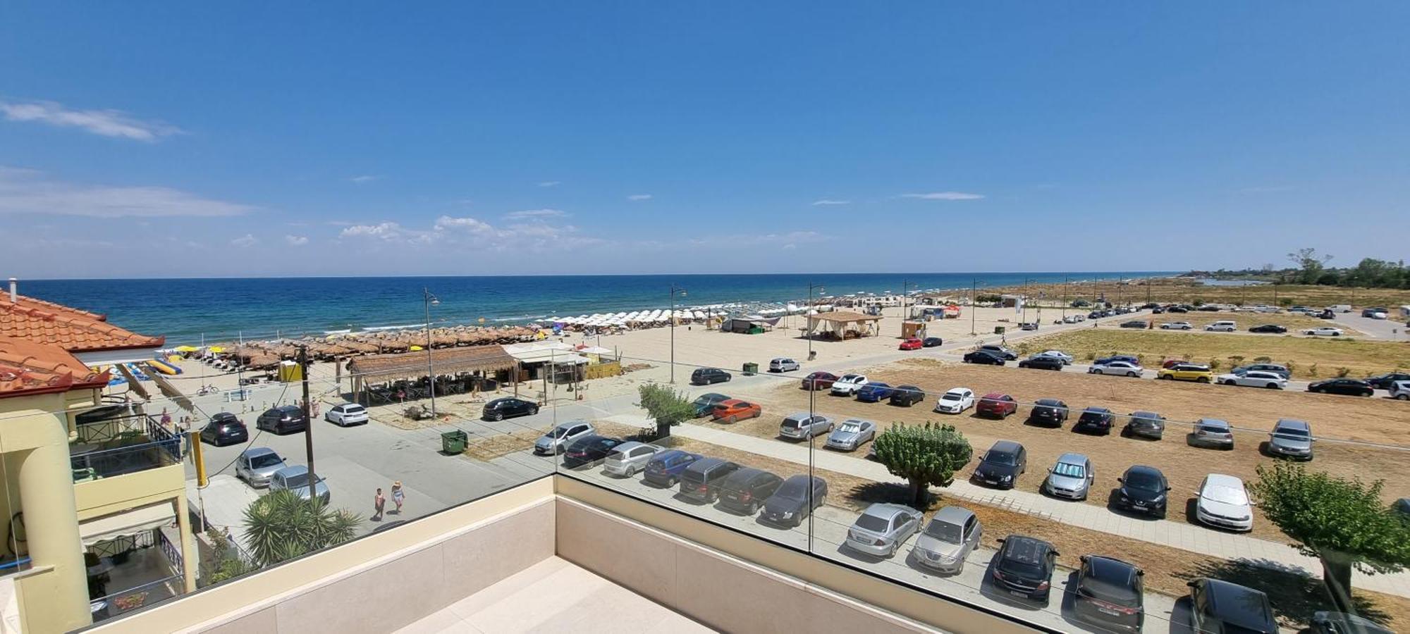 Aparthotel Pantheon Sea View à Neoi Poroi Chambre photo